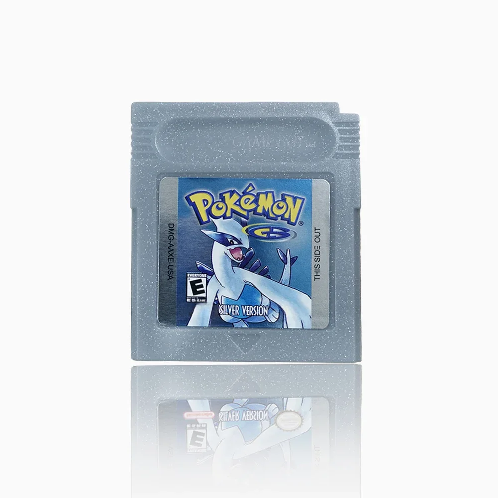 16-bit-video-game-console-cartridge-gbc-game-card-series-blue-crystal-golden-green-red-silver-yellow-usa-version