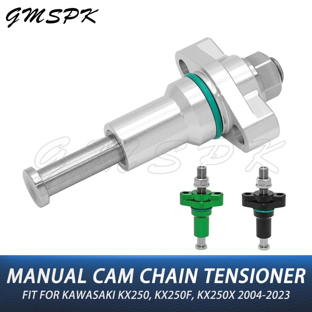 Motorcycle Manual Cam Timing Chain Tensioner Regulator Fit for Kawasaki KX250 KX 250 2019-2023 KX250F 2004-2019 KX250X 2021-2023