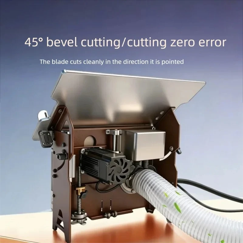 B-10A Silent Single Saw External Fan Type Woodworking Factory Home Renovation Sub Mother Sliding Table Saw