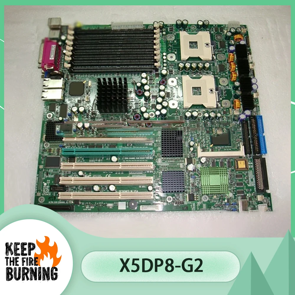 For Supermicro Server Motherboard 604 Interface 533 External Frequency X5DP8-G2