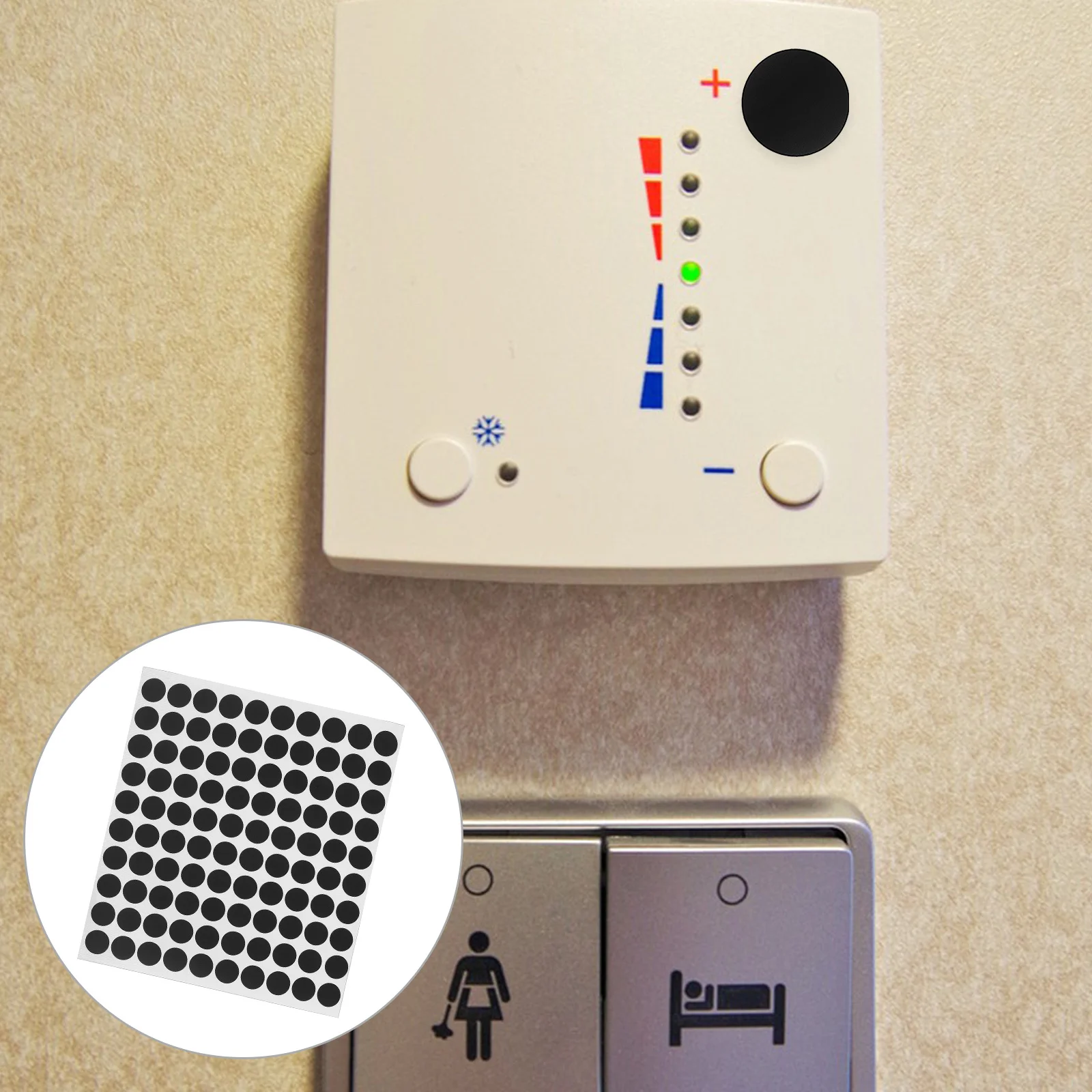 

1000pcs Stickers For Blackout Stickers For Windows Electronics Light Blocking Tape Dimming Cover Decorative Film Sleep