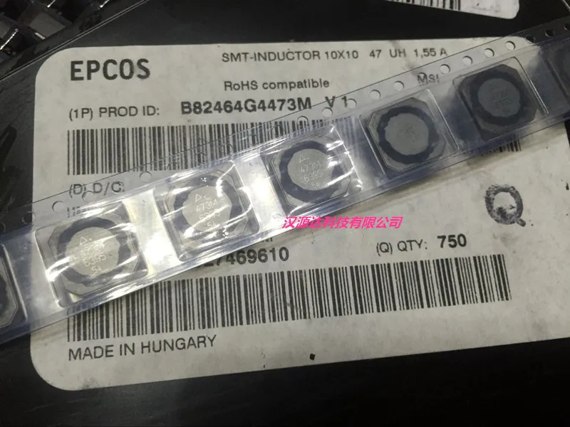 10pcs/lot B82464G4473M 473M 47UH 1.55A 10X10X5MM chips Electronic new