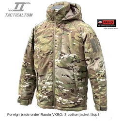combat VKBO. 3 tactical MC warm cold L8 resistant outdoor winter thick camouflage Camping training for tear prevention jacket
