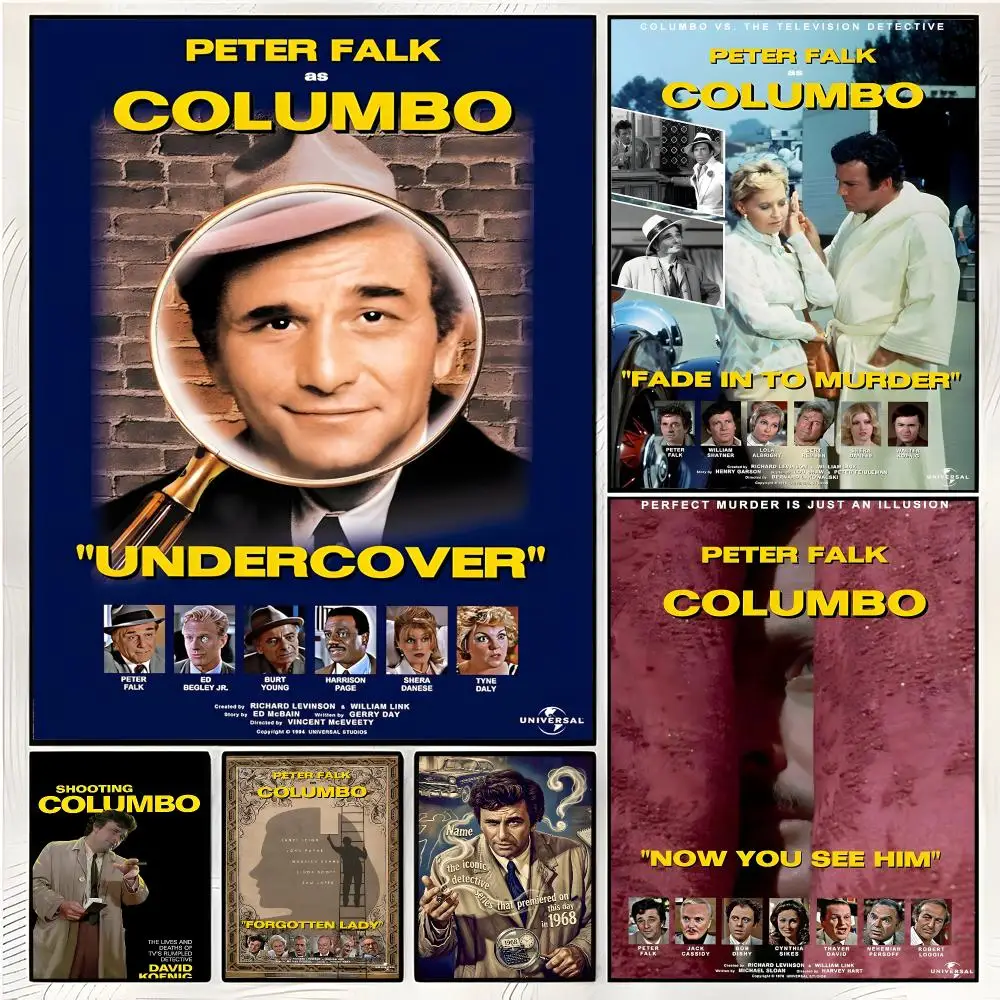 Series Mystery Columbo Poster Superior Home Space  Indoor Decorative Art & Home Decor