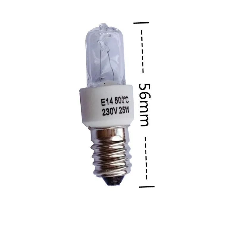 1PCS High temperature resistant 500 degrees E14 220V 25W 230V 40W oven light roasted sweet potato bulb