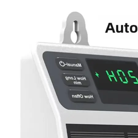Solar Powered Automatic Watering System Timed Irrigation Device With For USB-C Charging For Indoor Outdoor Garden Plant Care Too