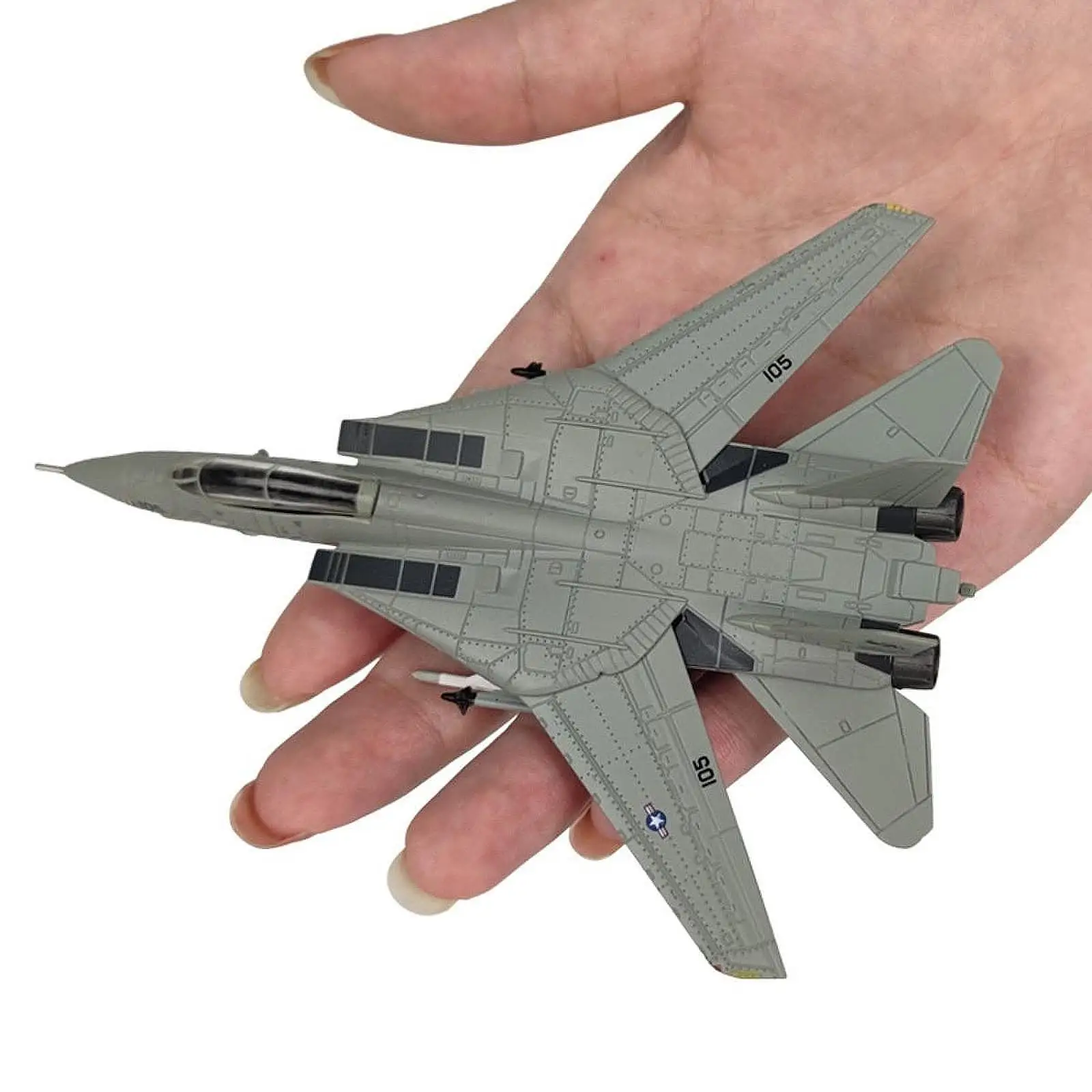 

F14D Fighter Jet Model Simulation Aircraft Ornament for Bar