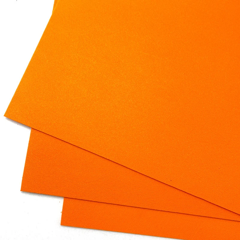 3 Sizes Orange Color KYDEX Thermoplastic Sheet Board K Thermoform Sheet K-Board For Sheath Scabbard Holsters DIY Making Material