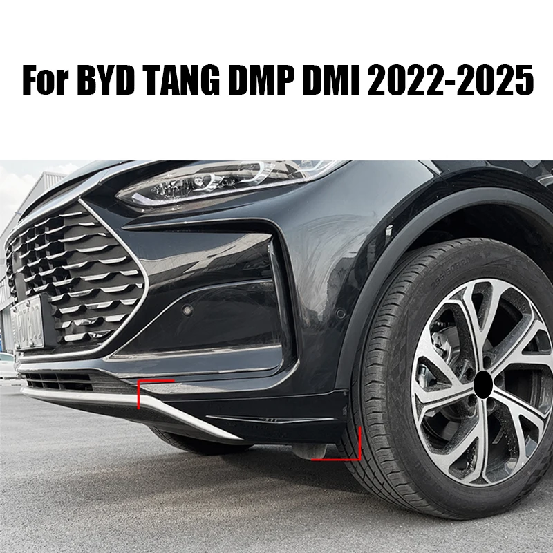 ل BYD TANG DMP DMI 2022 2023 2024 2025 ABS المواد سيارة المصد الأمامي غطاء للحماية الاصطدام