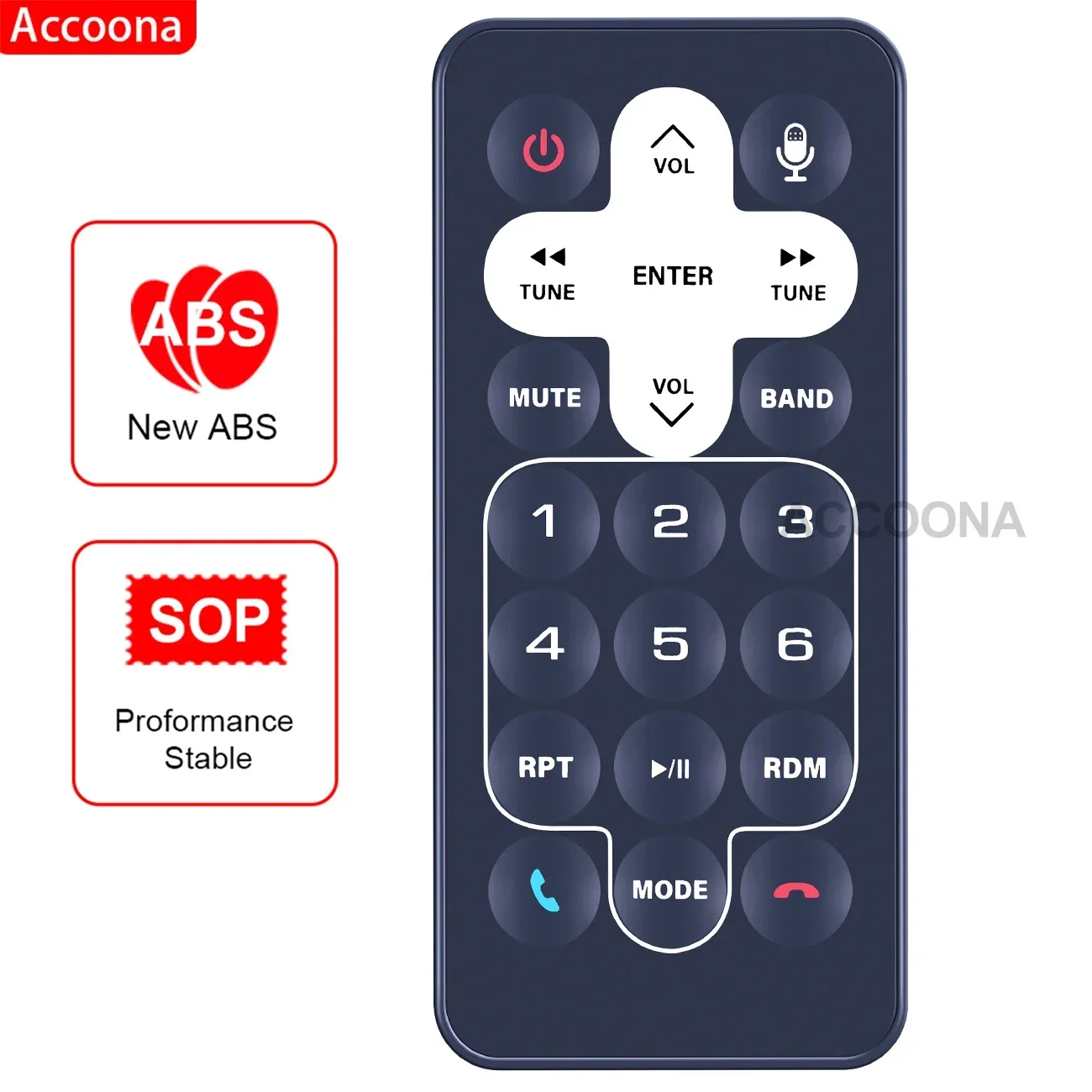 

ACCOONA NEW Original Wireless Remote Control for Dual AVM2207S XDCPA10BT XDCPA11BT DMCPA70 DMCPA70BT