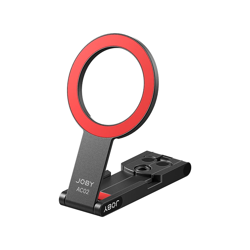 JOBY AC02 Magnetic Tripod  Dual-sided snap Mini Smartphone Stand for Magsafe iPhone 17 16 15 Phone Holder Foldable Desktop Stand