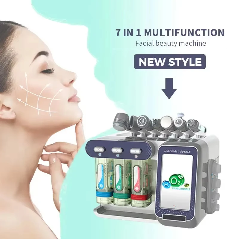 2024 Newest H2O2 Skin Beauty Face Care Aqua Peeling Hydro Dermabrasion Scrubber Hydrofacial Machine