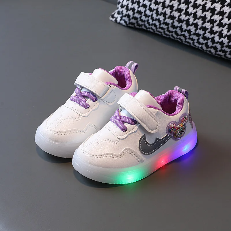 Kids Casual Shoes Boy Fashion Girls Soft Sneaker Sports Running Tenis Children Flat Casual Baby Toddler Outdoor Sneakers Shoes