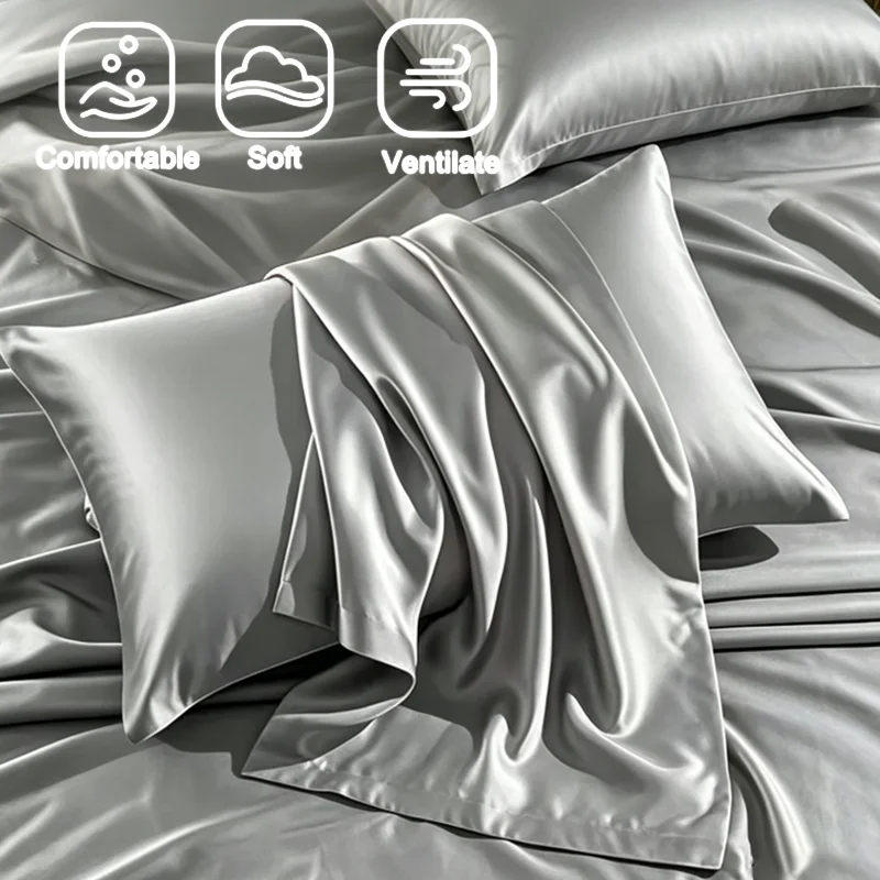 Anti-kroezende Cool Ice Silk k - Satin Silk Pillowcase Hair Skin recensie en prijs