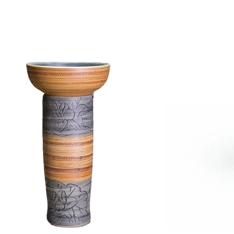 Art Wash Basin Colu… - image