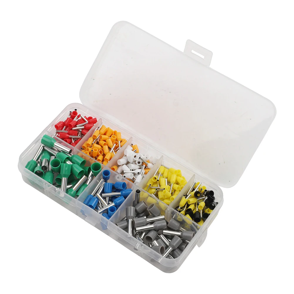 Electrical Wire Crimp Terminals 400 Pcs Assortment with Multiple Models and Color Coding for Easy Identification