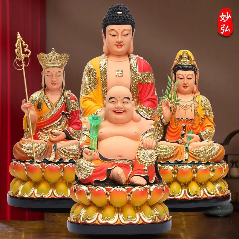

Kizo King statue ornament home Nanhai Avalokiteshvara Buddha statue home worship Buddha