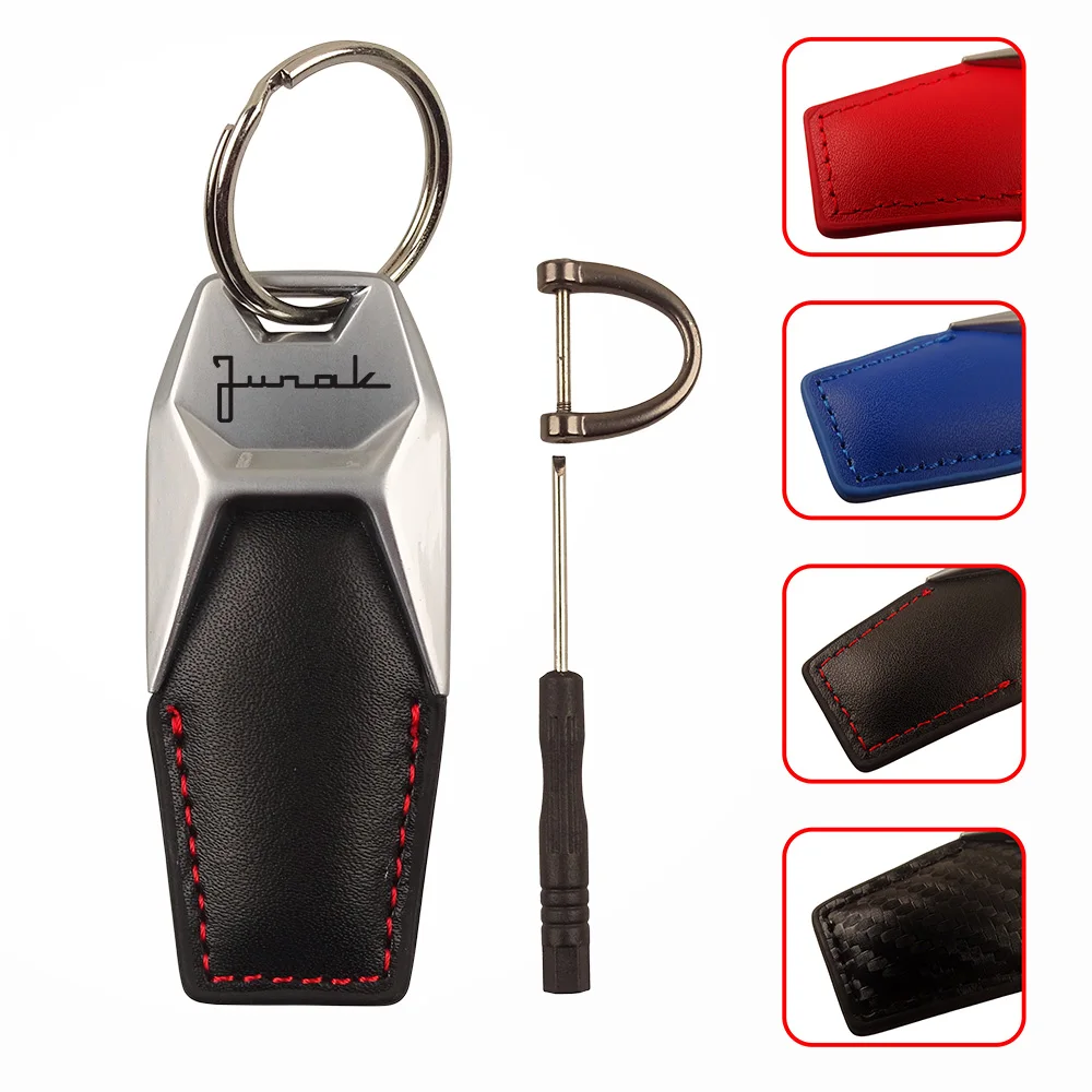 سلسلة مفاتيح معدنية للدراجات النارية مصنوعة من ألياف الكربون مناسبة لدراجة نارية Almot Junak 905 F 103 902 901 SFM Junak WFM وارسو زيب XPLR