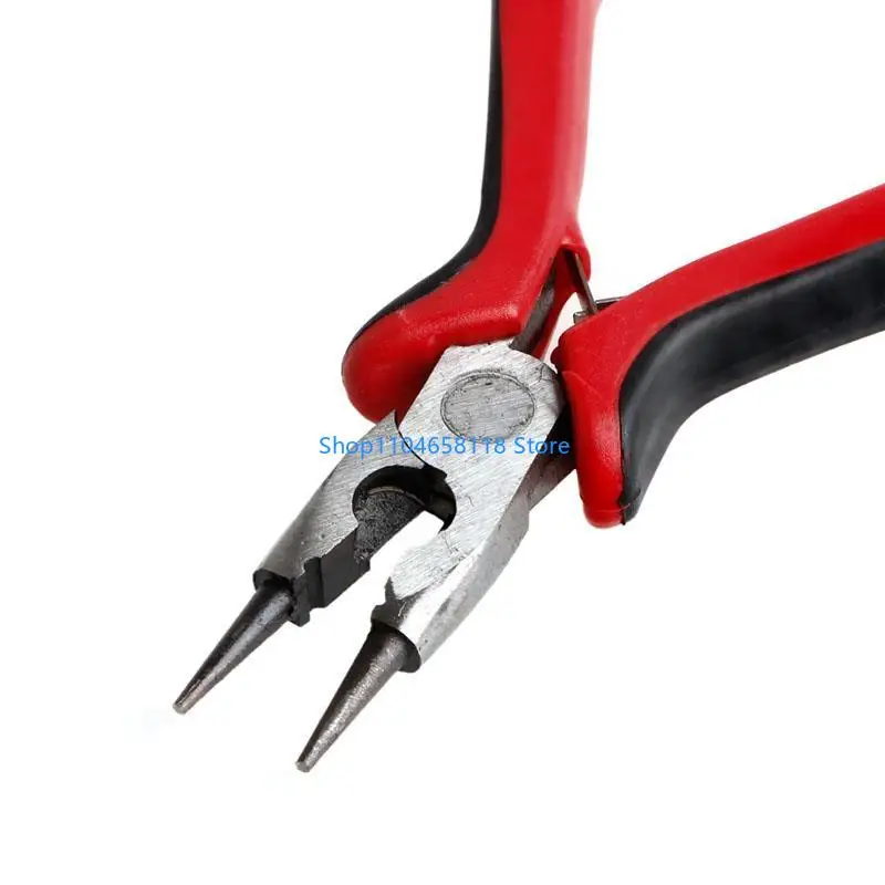 Round Nose Pliers Micro Round Pliers Nippers Functional Pliers Craft Jewelry Making Hand Tool 5.07 in/13cm