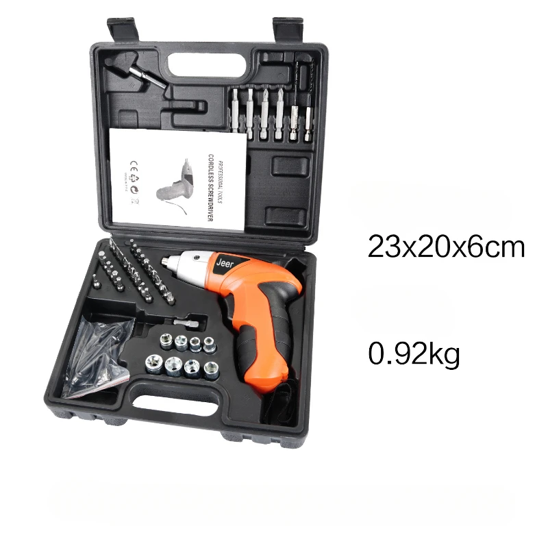 Electric Screwdriver Battery Rechargeable Cordless Screwdriver Powerful Impact Wireless Screwdriver Drill Electric Screw Driver