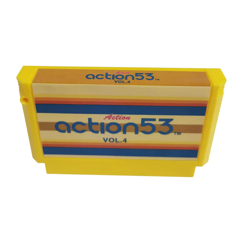 Akcja 53 tom 4 (hack) rodzina komputera FC Famicom gry NES kaseta 60 Pin Retro konsola