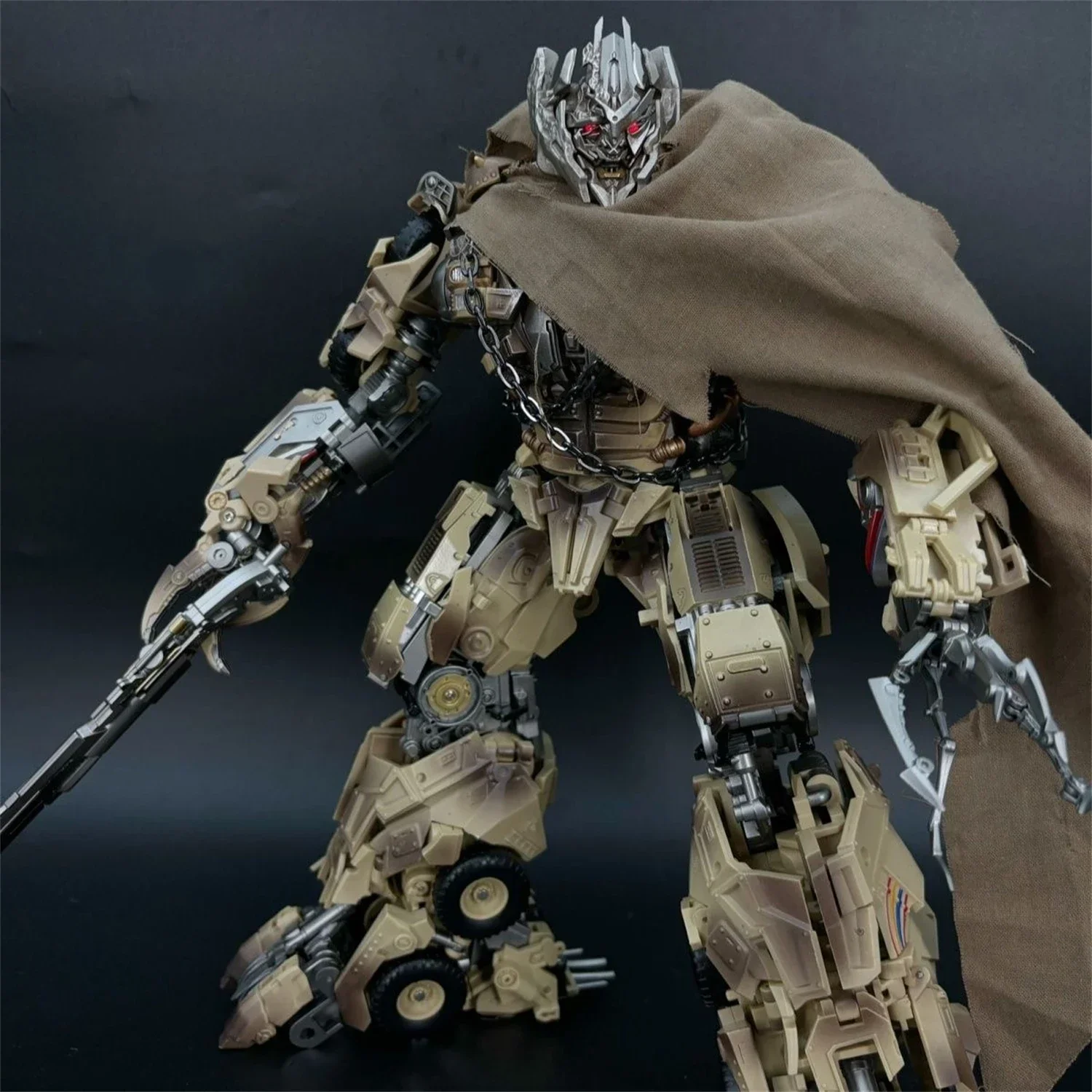 Transformation DP01 DP-01 Oil Tank Car Alloy Enlarged Desert War Damage Edition  35CM Autobot Action Figure Toys Gifts IN STOCK