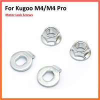 Motor Wheel Lock Screws For KUGOO M4 / M4 Pro Electric Scooter 500W Engine Wheel Shaft Lock Nut/ Lock Washer Spacer