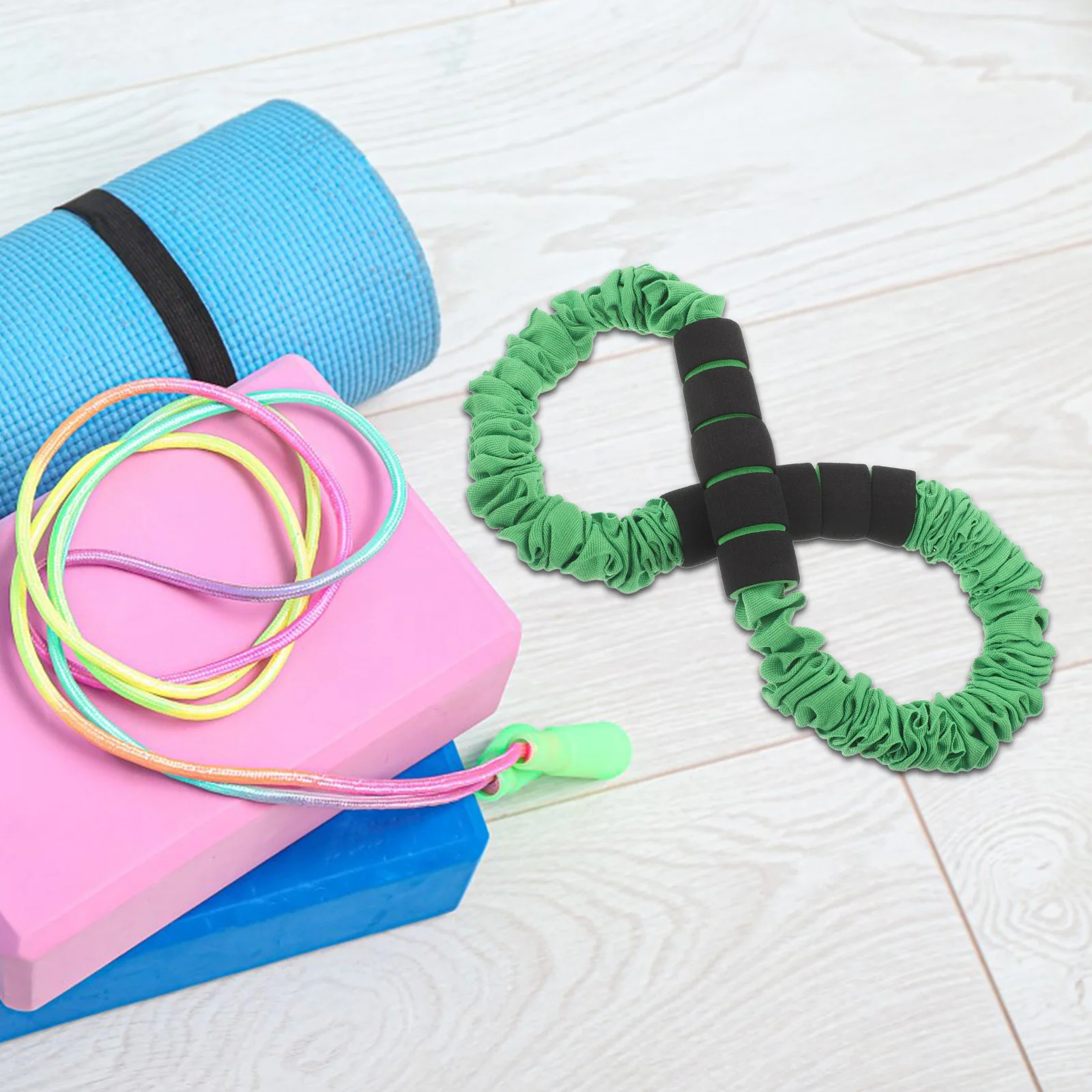 

Yoga O-Shaped Resistance Band Multifunctional Stretching Loop For Back Exercise Pilates Fitness Equipment Workout Accessories