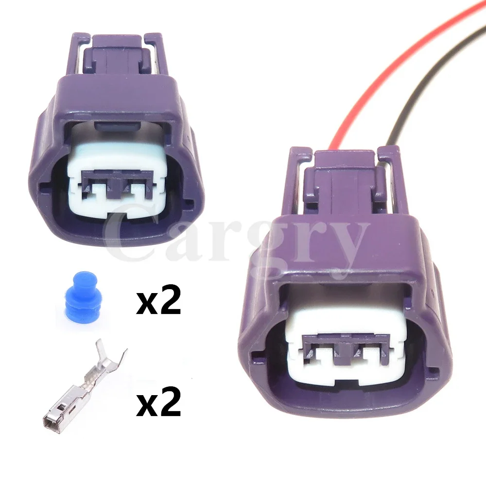 

1 Set 2P 6189-0778 AC Assembly Car Water Temperaure Sensor Wire Harness Waterproof Sockets For Nissan Violet RBS14-SR FICD