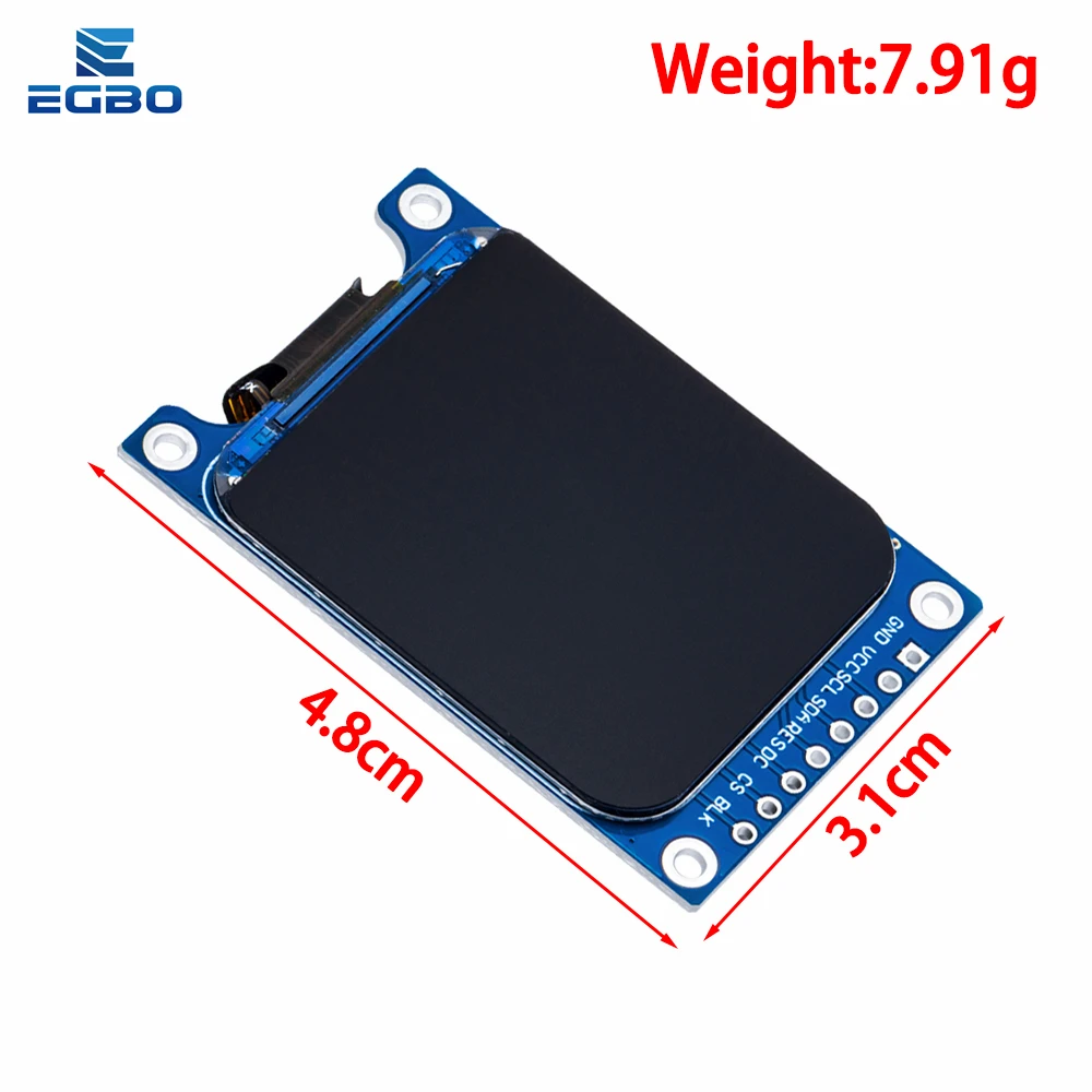 1.69 Inch 1.69 "Kleur Tft Display Module Hd Ips Lcd Led Scherm 240X280 Spi Interface St7789 Controller Voor Arduino