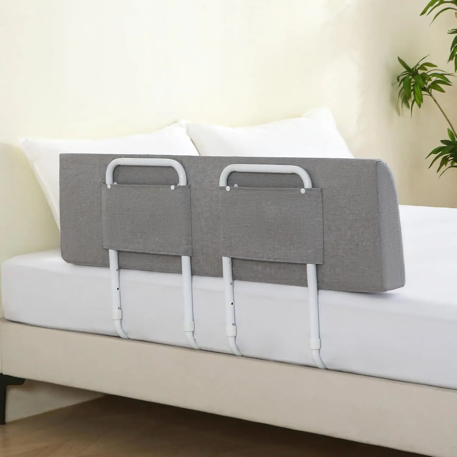 

Bed Guard Rail for Toddlers, 43inch Foam Padded Side Rail for Queen King Twin Full Size Bed, Bedrail for Toddler, Kids Cosleep B