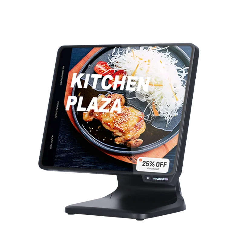 

Высококачественный 15-дюймовый дополнительный экран, настраиваемая система заказа для общественного питания, POS для кассового аппарата