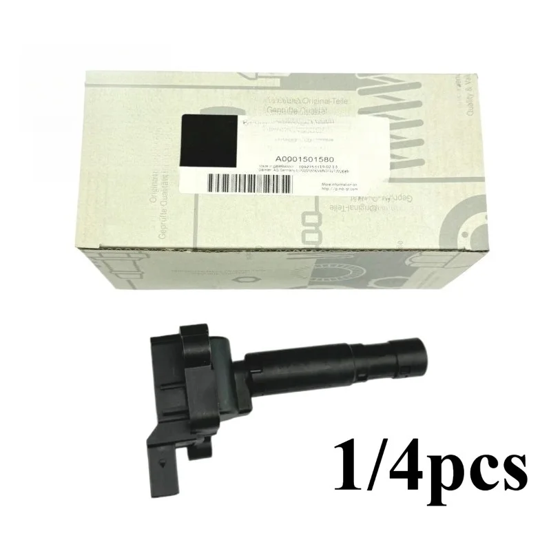 

1/4Pcs A0001501580 Ignition Coil Fit For Benz C Class CLK E Class SLK Series