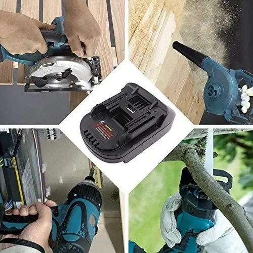 Imagem -05 - Adaptador de Conversor de Bateria para Bosch 18v de Lítio Converter para Makita 18v Bl1820 Bl1830 Ferramentas Elétricas