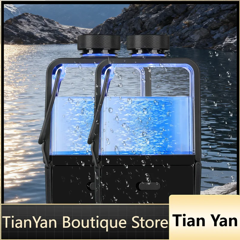 EE1 Premium Quality SPE PEM H2 Water Cup 350ml Portable Electric Smart Rich Water Generator Bottle