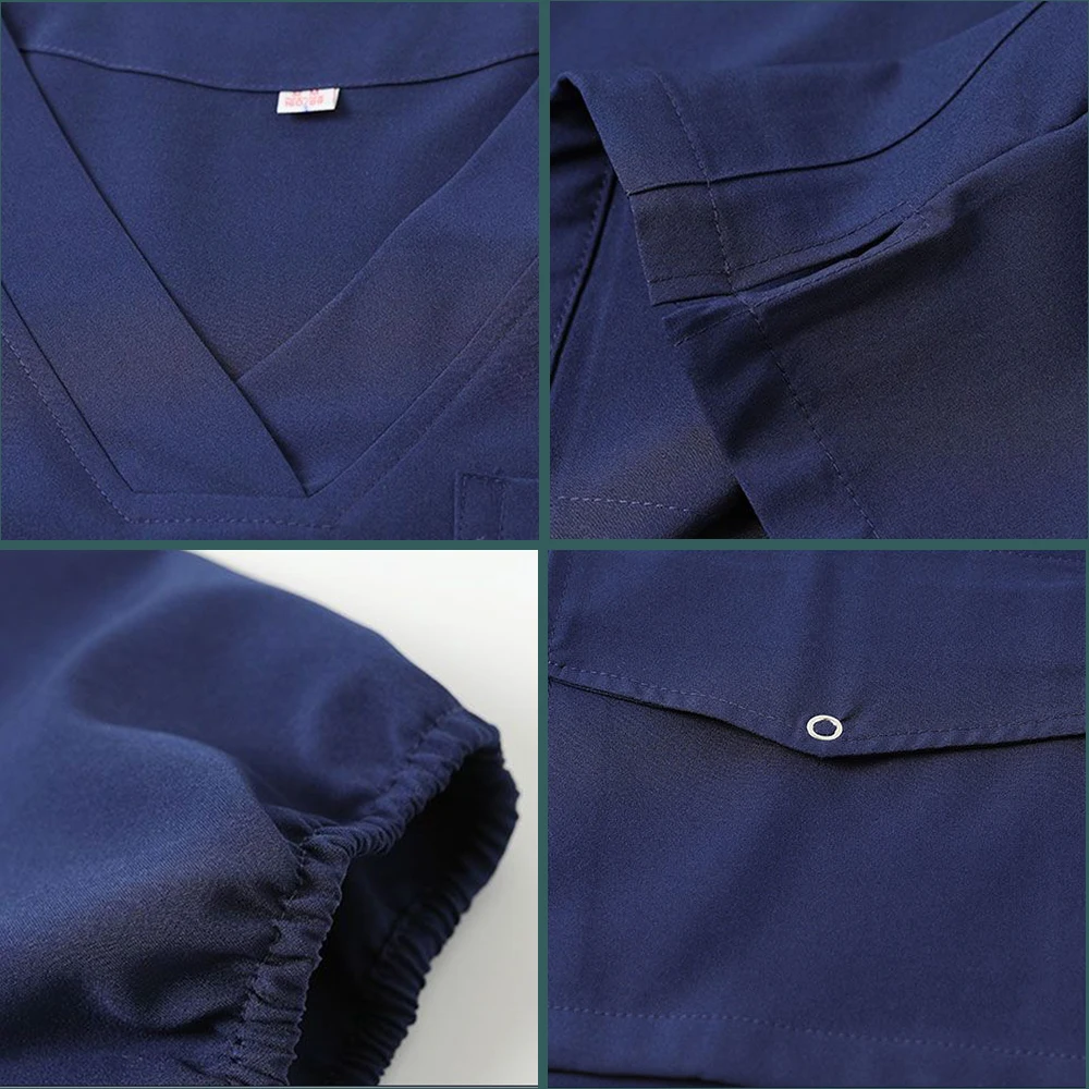 Doctors surgical medical suit for women nurse scrubs sets pet grooming hotel Hospital uniform coat Women\'s pants and jacket set