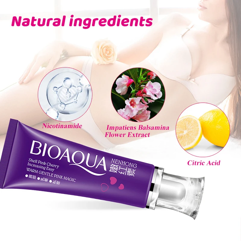 2/5pcs Bioaqua White ning Creme Lippen White ning privaten Teil Achsel Körper Gel Lippen Brustwarzen Schamlippen feminin rosa Mädchen Körper creme