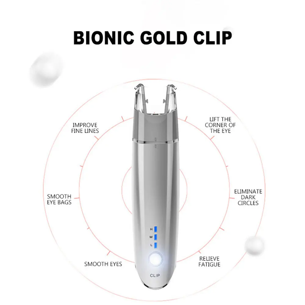 Bb Ogen Face Lifting Schoonheid Instrument Apparaat Verwijderen Rimpels Donkere Kringen Wallen Ontspanning Ems Oog Massager Schoonheid