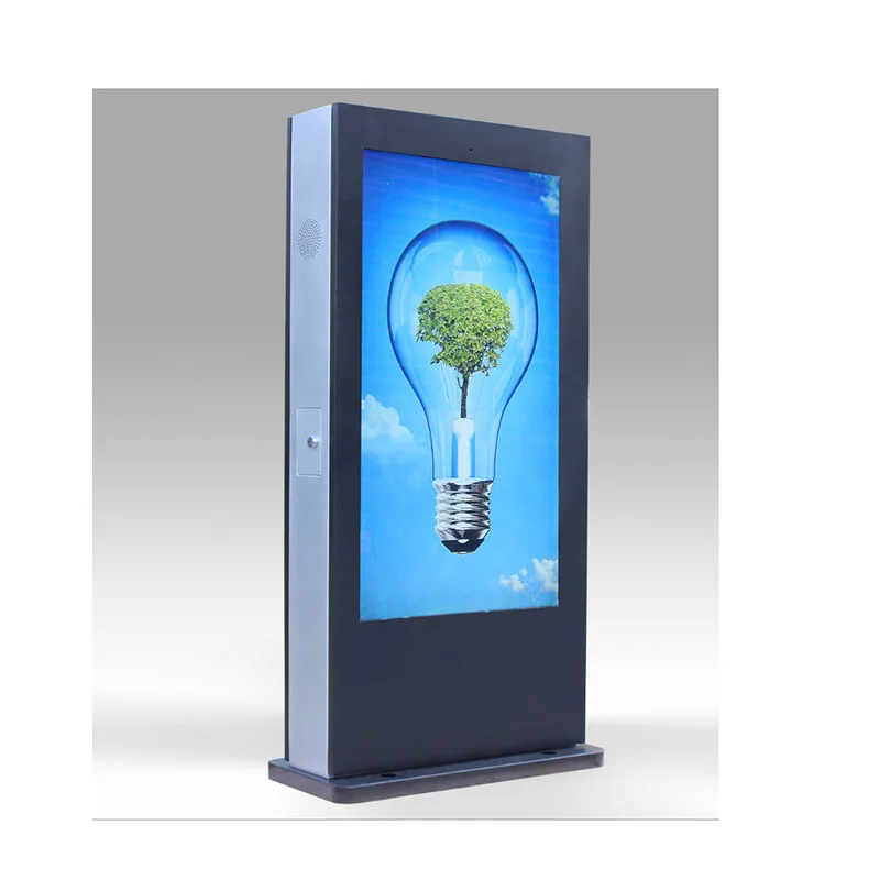 Дисплей Android Digital Signage Totem Видеоплеер Вертикальный экран LEd Монитор Открытый кондиционер Реклама