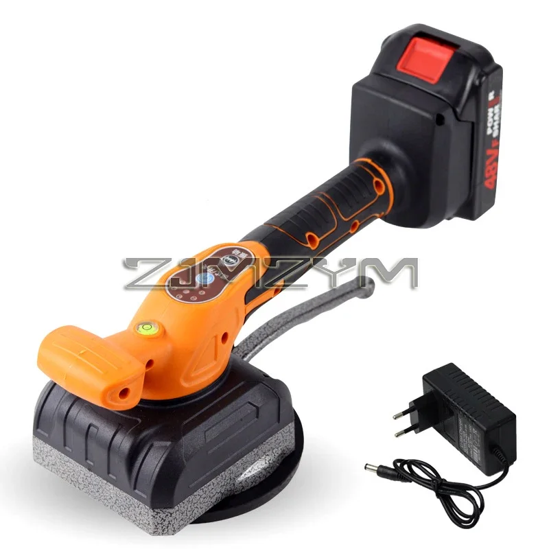 Automatic Electric Tiling Machine 5 Gears Rechargeable Floor Laying Leveling Tool Bubble Leveler Power Tools