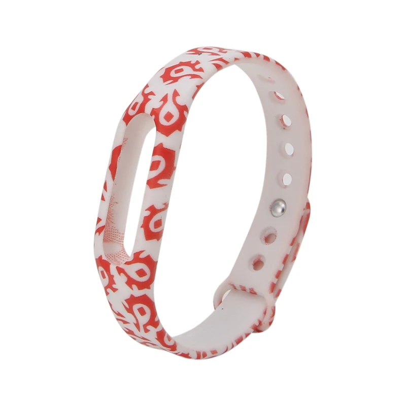 Dây đeo Silica Tương thích với Vòng đeo tay chống nước Band 1 Bền bỉ cho Đồng hồ thông minh Dây đeo cổ tay thời trang Dây đeo