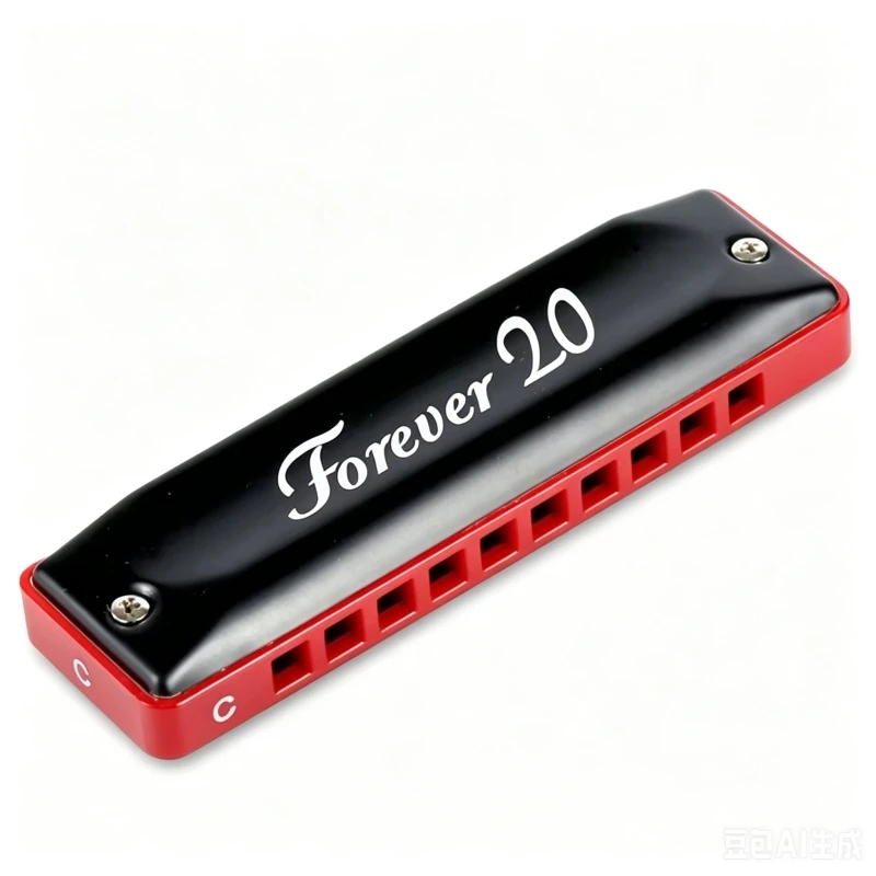 New Type Easttop 10 Hole Diatonia Harmonica C/Paddy Keys Blues Forever 20 Two Colors for Beginners or Professional Performance