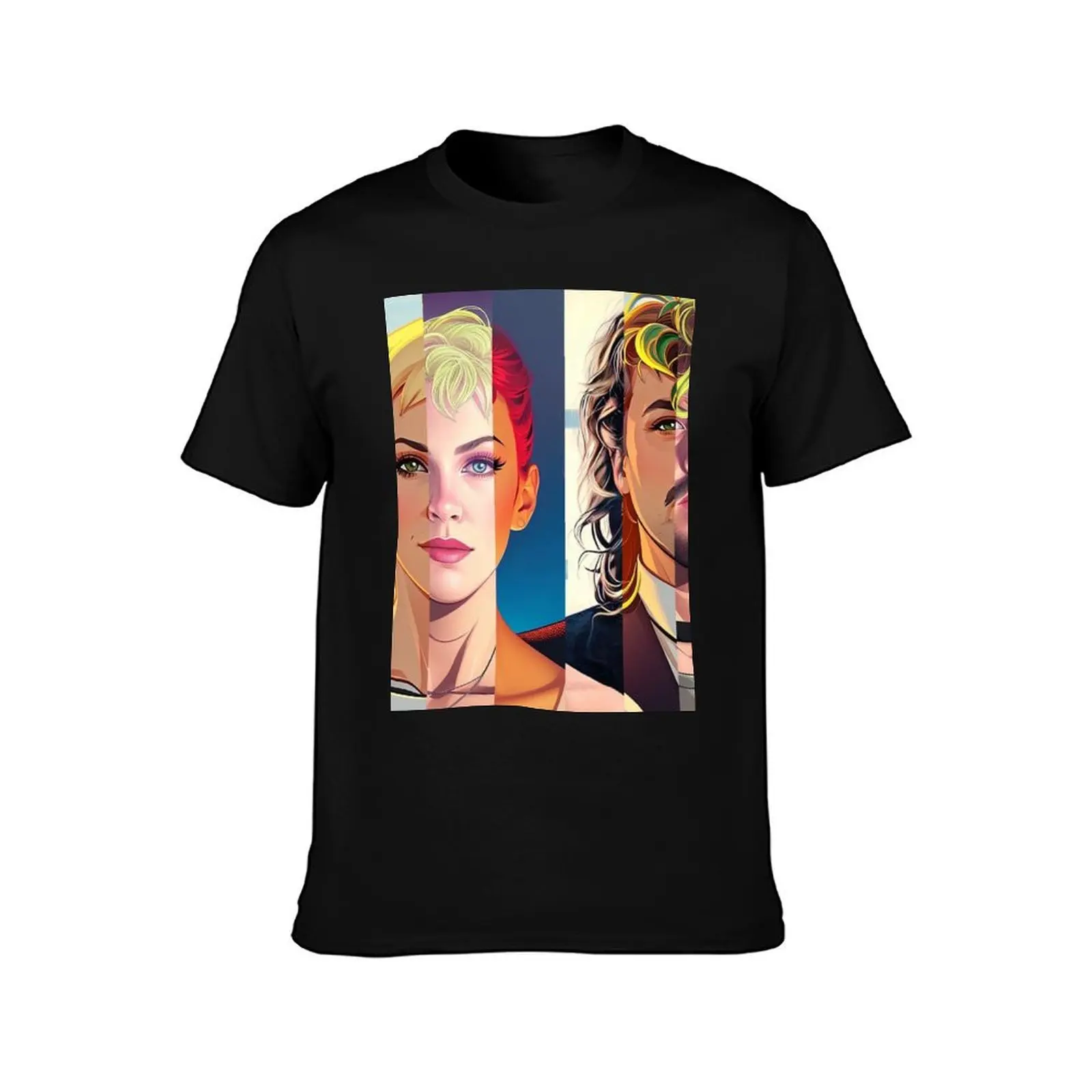 Eurythmics Revenge T-Shirt Plus Size Summer Casual T-Shirt