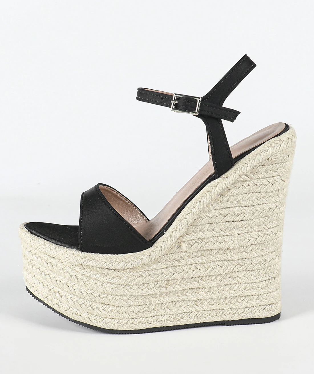 LIHUAMAO 핑크 펌프 여성 웨지 힐 샌들 발목 스 - Wedge Espadrille Women 리뷰 및 가격