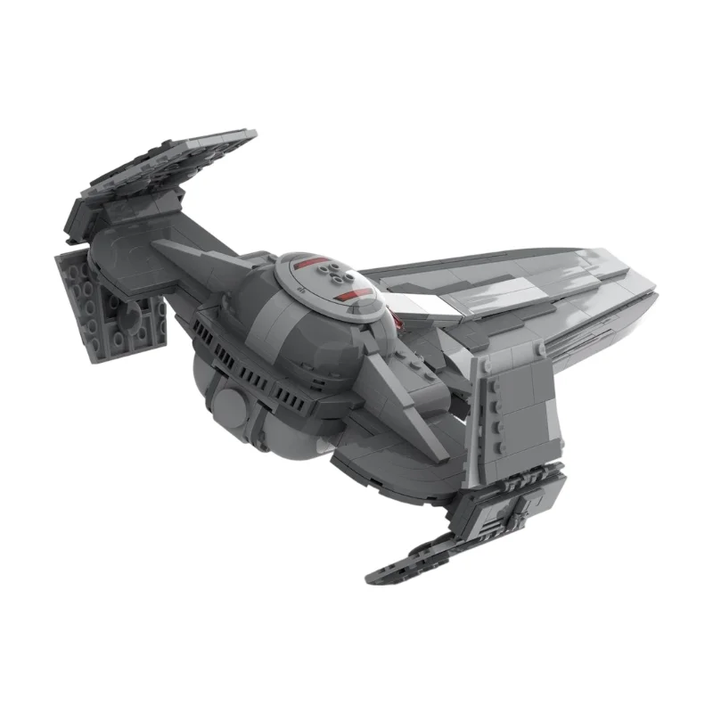 

Конструктор MOC Sith Infiltrator The Scimitar: Модель научно-фантастического звездолета-невидимки, набор для сборки, коллекционный набор для демонстрации
