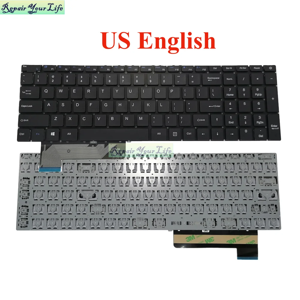 GWTN156-9 US Keyboard for Gateway GWTN156-9SL GWTN156-9BL GWTN156-9BK GWTN156-9GR GWTN156-9RG Ultra Slim Notebook New