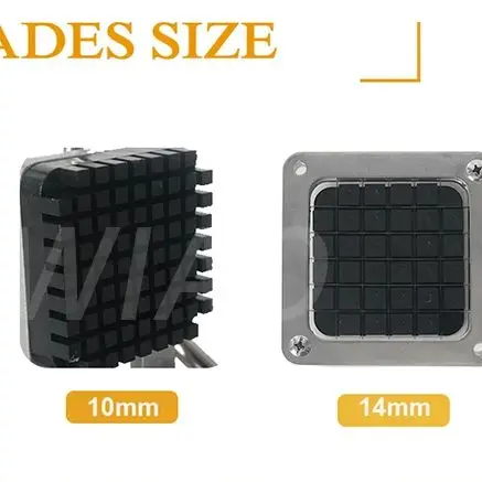 

Manual Vegetable Tools Potato Chips Cube Slicer Stainless Steel Potato French Fry Cutter Potato Slicer
