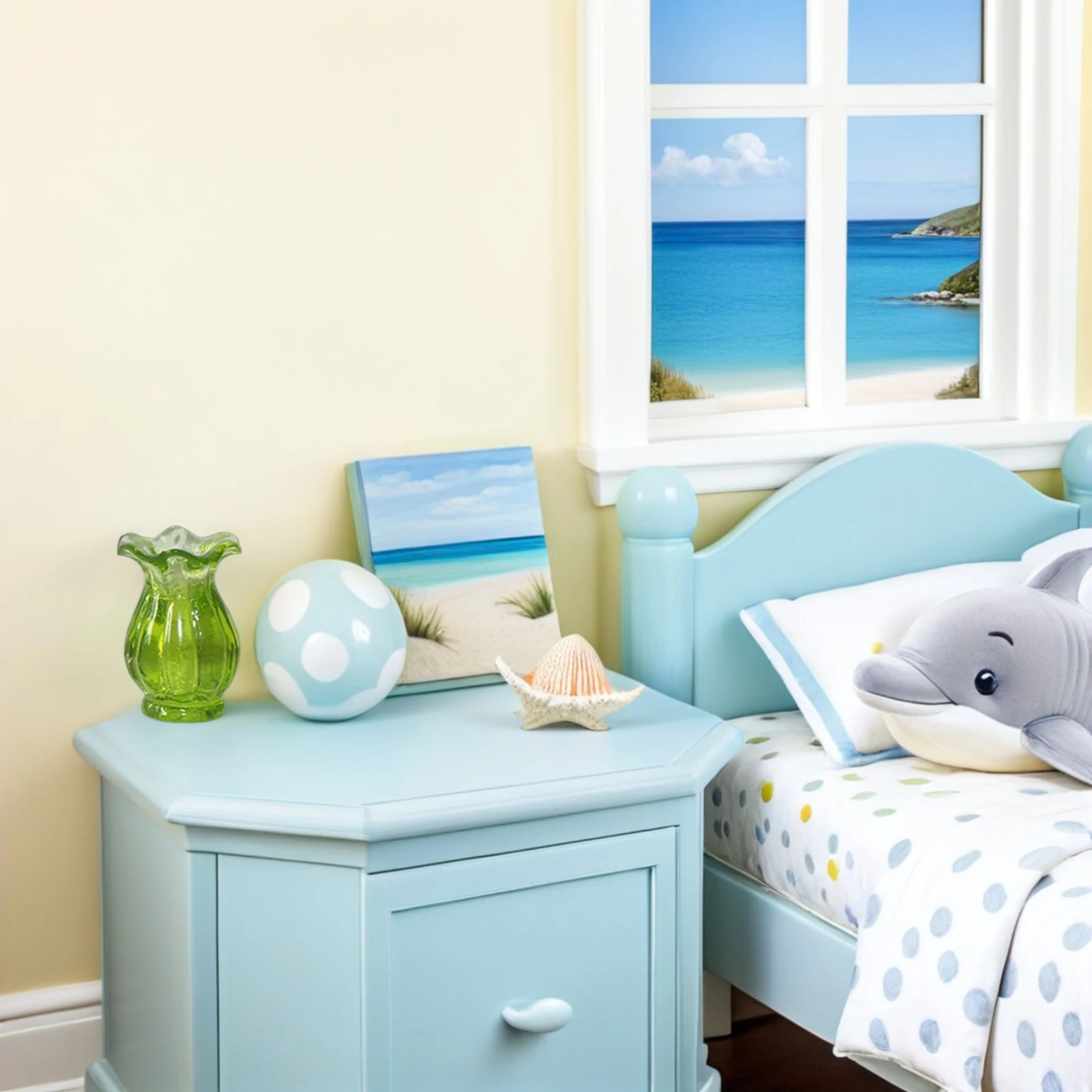 مجموعة مزهرية مصغرة مكونة من 5 قطع من مادة الراتنج المزخرفة المصغرة، آمنة ومتينة، مثالية لسطح الطاولة وديكور المنزل، شخصيات راتينج صغيرة