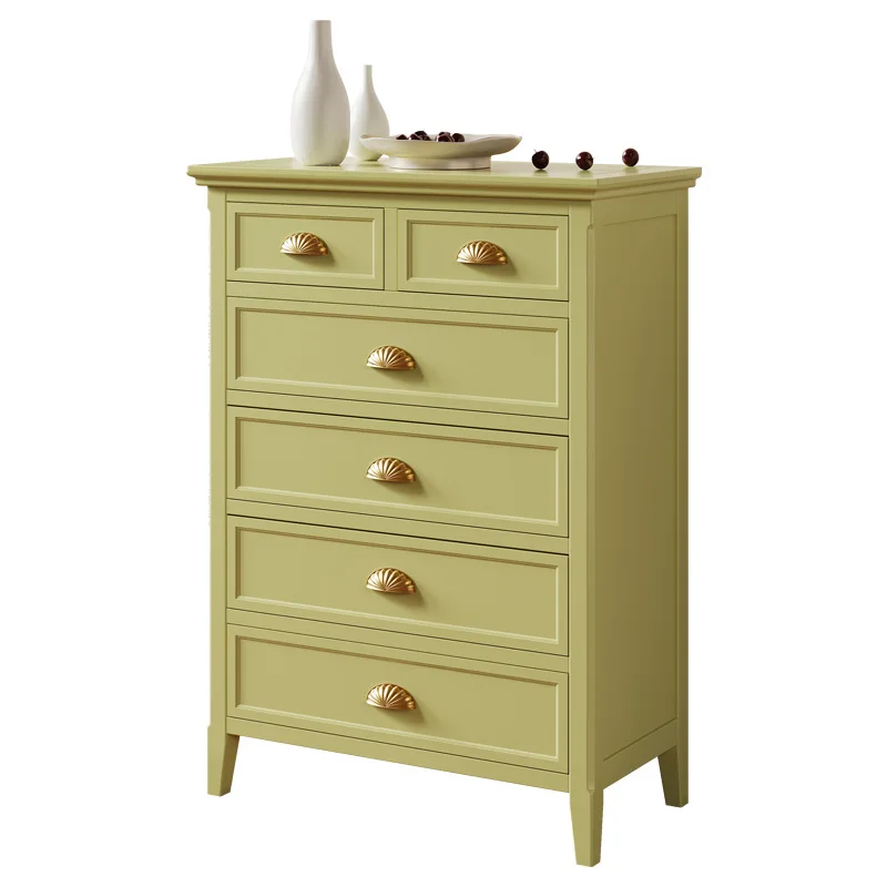 Modern Simple Living Room Bedroom Storage Fruit Green Storage Cabinet