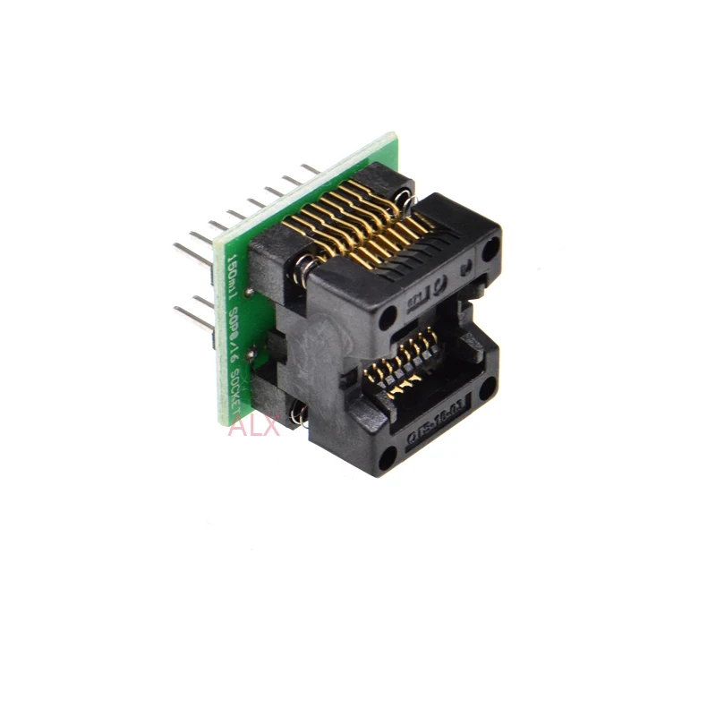 SOIC16 SOIC 16 SOP16 TO DIP16 programmer adapter socket Body Width 3.8MM 150MIL IC SOCKET CONVERTER test chip